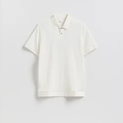 Reserved - Comfort fit polo majica od strukturirane tkanine