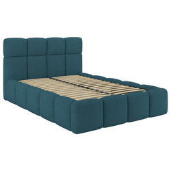 Tapacirani Krevet Cloudy 140/200 cm , tirkizna