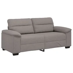 Vidaxl Dvosed kavč taupe 180x81x84 cm blago