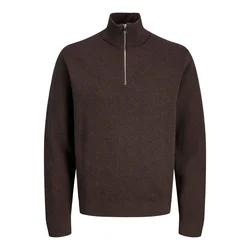 JACK & JONES Pulover JPRBlamilano temno rjava
