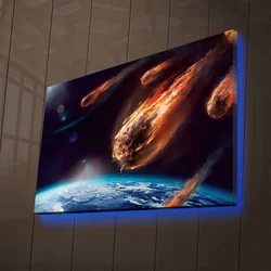 Wallity Slika sa LED osvetljenjem NASA-009, 45x70 cm