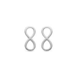 Luxenter Uhani Infinity srebrna