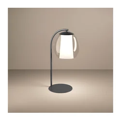 Eglo 390461 - LED stona lampa MENORCA LED/5,5W/230V + LED/1,6W hrom