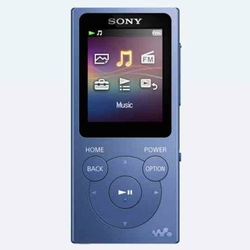 SONY MP3 predvajalnik NW-E393L (4GB), moder