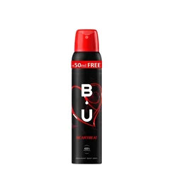 BU Dezodorans Heartbeat, 150ml+50ml