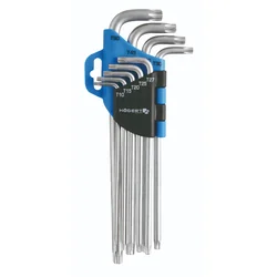 HOEGERT HT1W818 Set imbus ključev Torx, 9-delni