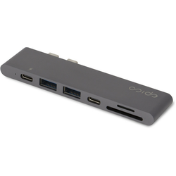 EPICO USB Type-C PRO Hub Multi-Port, space grey/black (9915111900011)