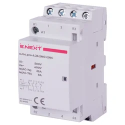 NEX Modularni kontaktor PRO 4P 25A 2NO+2NC 230V AC p005222
