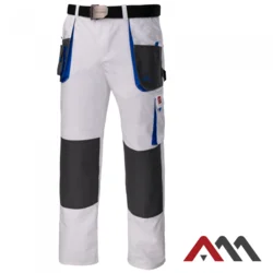 Delovne hlače na pas Classic white