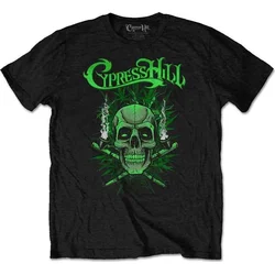 Cypress Hill Majica Twin Pipes Unisex Black 2XL