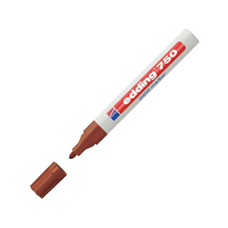 EDDING marker z lakom EDE750007 E-750, 2-4 mm, rjav 10 KOS