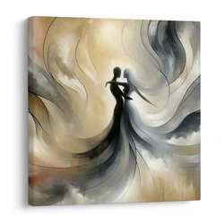 Slika eleganten ples v megli - 70x70