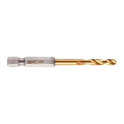 Milwaukee Udarne burgije za metal TIN HEX HSS-G TiN 4.2x74 mm