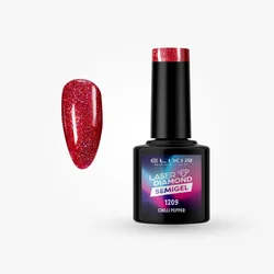 Elixir Gel lak za nokte Laser Diamond 1209, Chilli Pepper, 8ml