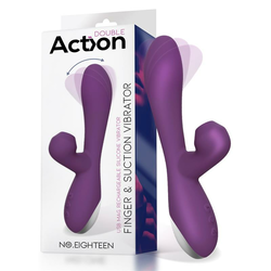 Vibrator sa stimulatorom klitorisa – Action No. Eighteen