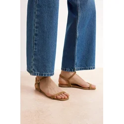 Trendyol Shoes Ženske sandale Takss25Sd00058, Smeđe