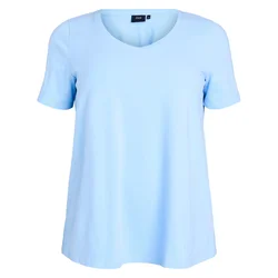 Zizzi Majica S/S nebeško modra