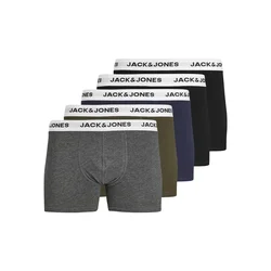 JACK & JONES Boksarice JACBasic temno modra / pegasto siva / oliva / črna