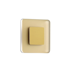 LDST SW-01-SZ-BC8 - LED svetlo za stepenište SWIFT 8xLED/1,2W/230V zlatna 3500K