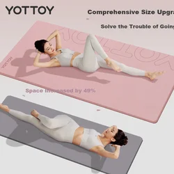 Yottoy Prostirka za jogu, 185x90cm, Roze