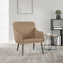 Fotelja Boja cappuccina 63 x 76 x 80 cm od umjetne kože