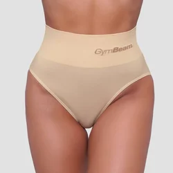 GymBeam Highrise Briefs 2Pack Nude