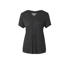 Superdry Majica pegasto črna