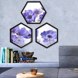 Wallity Uramljena slika 6GEN168033, 35x35 cm, 3 dela