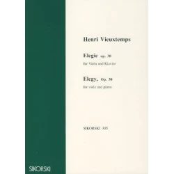 VIEUXTEMPS:ELEGIE OP.30 VIOLA AND PIANO