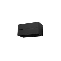 Sollux SL.0530 - Zidno svetilo LOBO 2xG9/40W/230V crno