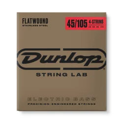 Dunlop Flatwound Bass Strings MD-4 Set