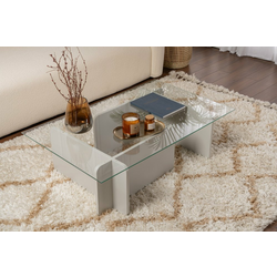 HANAH HOME Sto za dnevnu sobu Flavio Grey