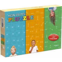 Puls Entertainment PLUZZLE Moja prva matematična sestavljanka 3x56 kosov