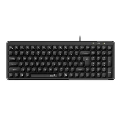 GENIUS LuxeMate 120 USB US slim crna tastatura