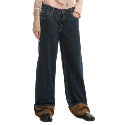 Cropp - Boyfriend farmerke - navy