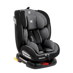 Kikka Boo autosjedalica Ttrek 0-36kg ISOFIX Dark Grey - Siva