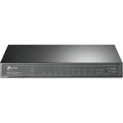 TP-Link Mrežni switch SG2210P, 10-portni, Gigabit, Smart, Crni