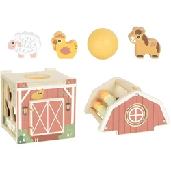 TOOKY TOY Drvena kućica farma