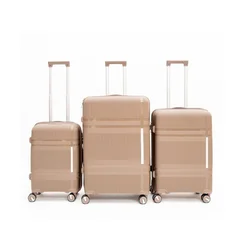 BOLZZ SET KOFERA VOYAGE 3/1 Roza boja