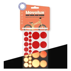 Movolux visoko odsevne nalepke Hot Dot, rdeče