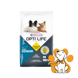 Versele-Laga Opti Life Senior Mini 7.5kg, Hrana Za Pse U Starijem Dobu, Piletina