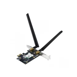 ASUS PCE-AX1800 Wi-Fi Adapter, CI Express, Crni