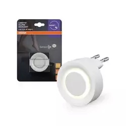 Osram-LED Noćno svetlo sa senzorom pokreta i sumraka LUNETTA LED/0,31W/230V belo