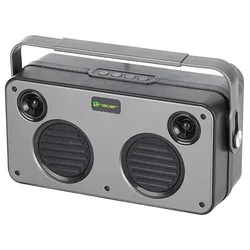 TRACER Bluetooth zvucnik 24W radio microSD Type-C M302 TWS BT GRAPHITE