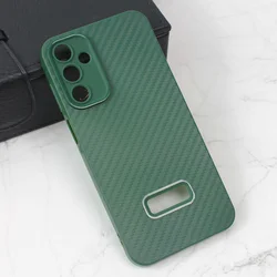 Torbica Carbon Stripe za Samsung A256B Galaxy A25 5G zelena