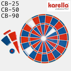 Komplet segmentov za pikado tarčo KARELLA/CB-25, CB-50, CB-90
