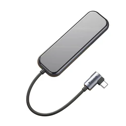 Baseus Multi-functional HUB Type-C 4xUSB 30 sivi