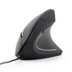 GEMBIRD - Ergonomic Optical Mouse 1200-3200 DPI, 6 Buttons, USB, Black, Cable 1.35m