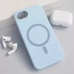 Maska Mag Case PureTone za iPhone 16e/ 17e svetlo plava