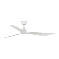 FARO 34363 - plafonski ventilator OUTWOOD L, bela, prečnik 150 cm, IP44 + daljinski upravljač